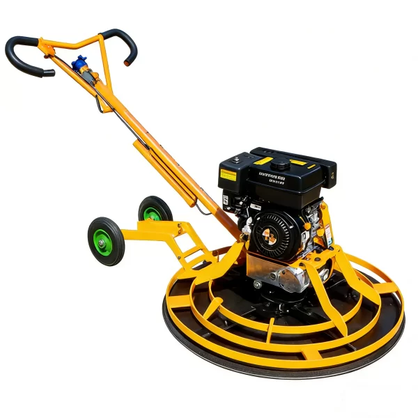 Walk-behind power trowel